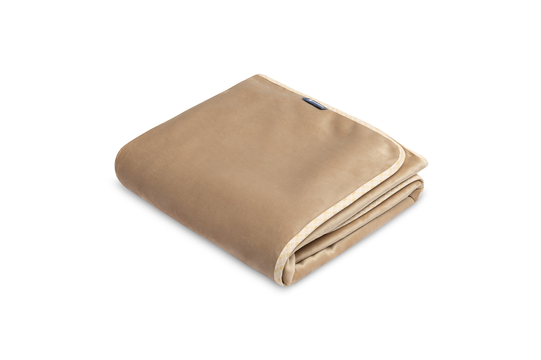 BEIGE PLUSH BLANKET 80×100