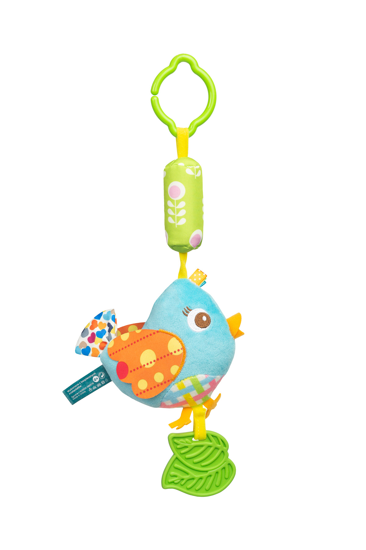 COLORFUL STROLLER PENDANT BIRDIE