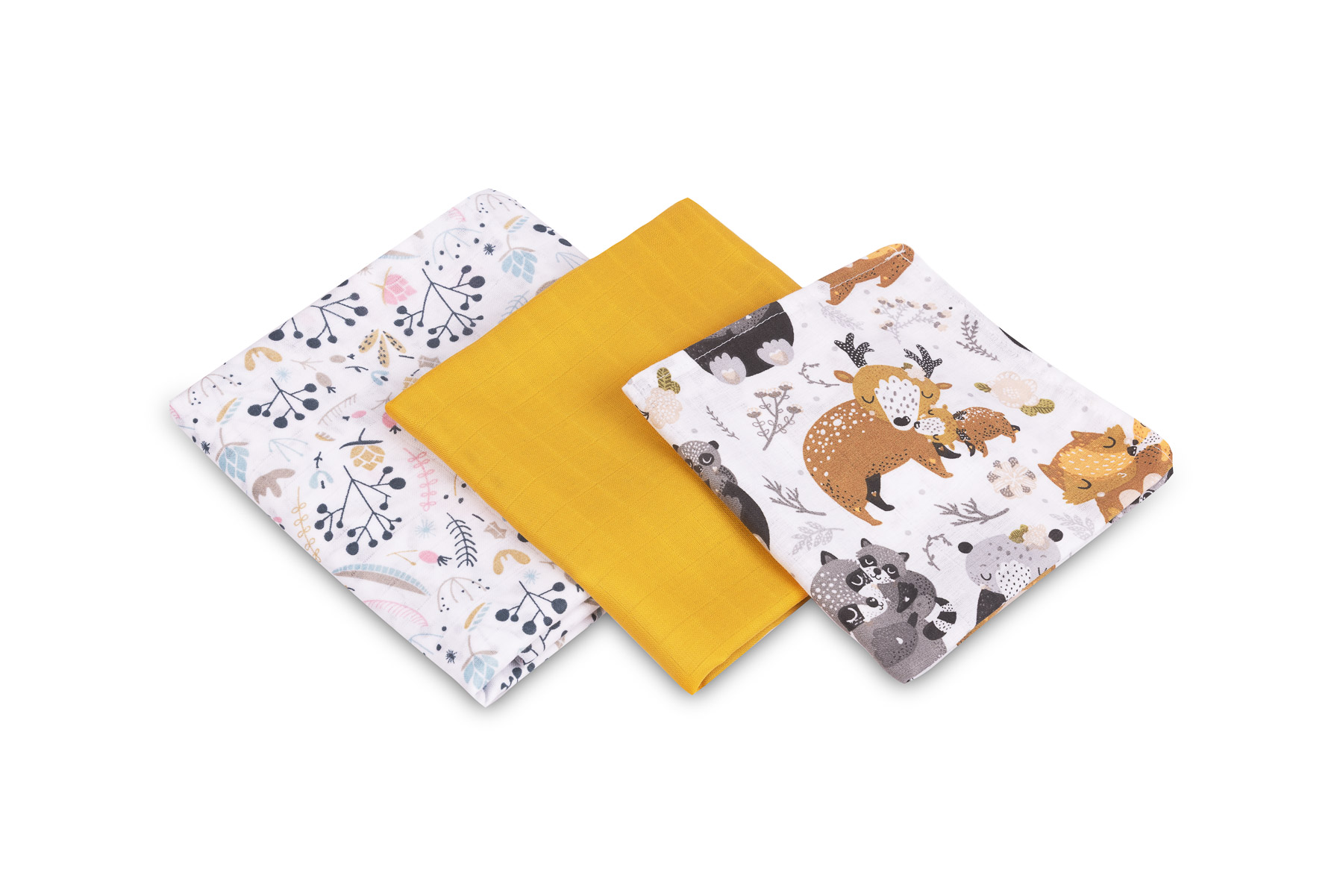 MUSLIN DIAPER TRIO EG-0104