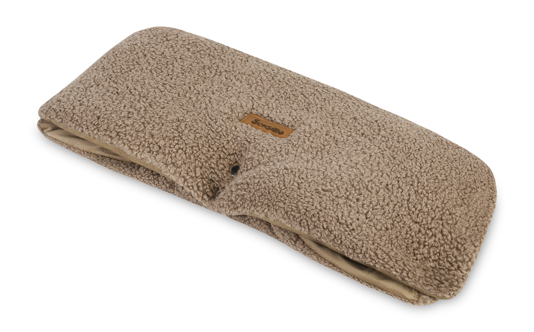 Stroller Muff Boucle Dark Beige