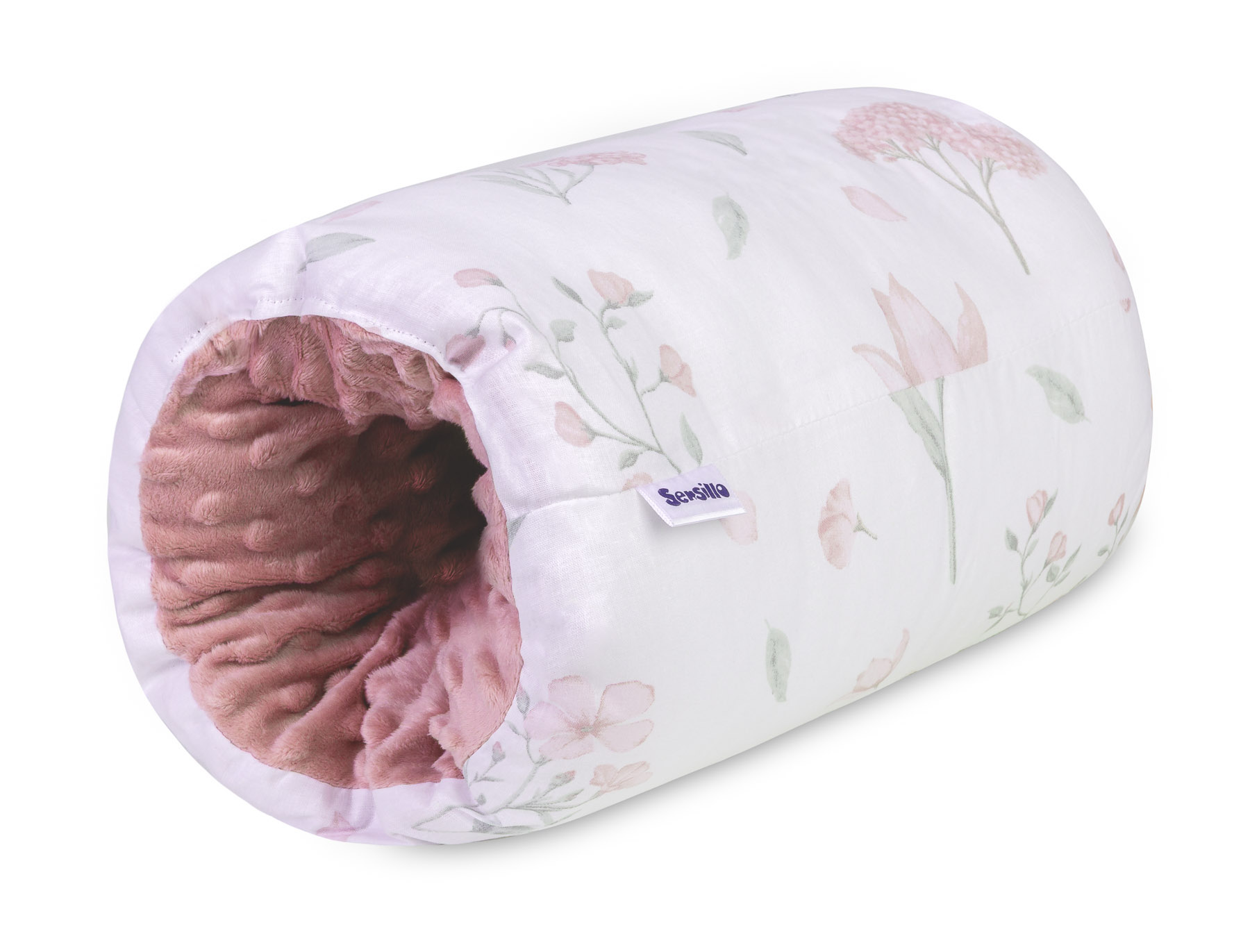 Feeding Muff Minky Flori Dusty Pink